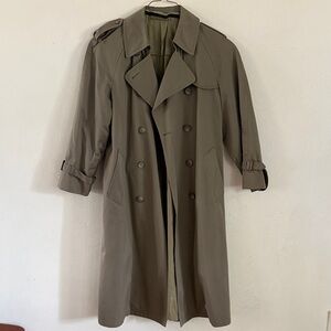 VTG London Fog Double Breasted Trench Coat